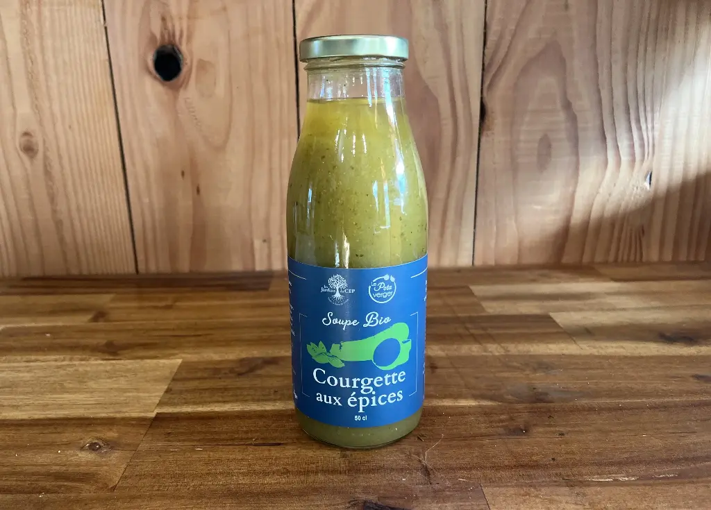 Soupe courgettes épices