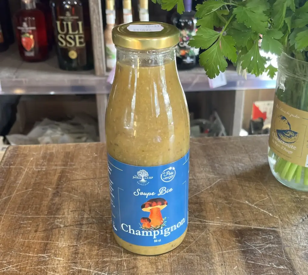 Soupe champignons