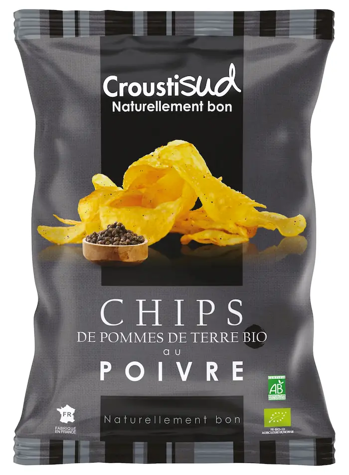 Chips au poivre