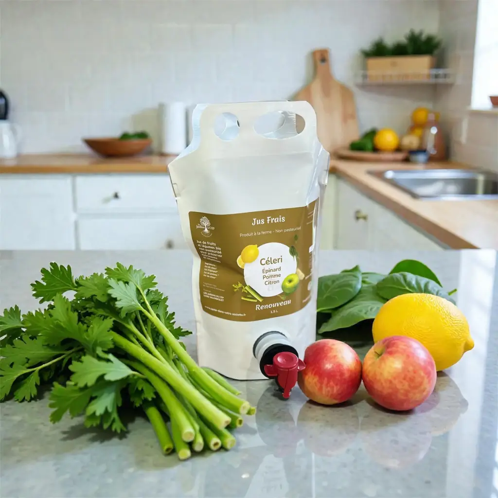 Jus Renouveau : Céleri-épinard - BIB 1,5 L