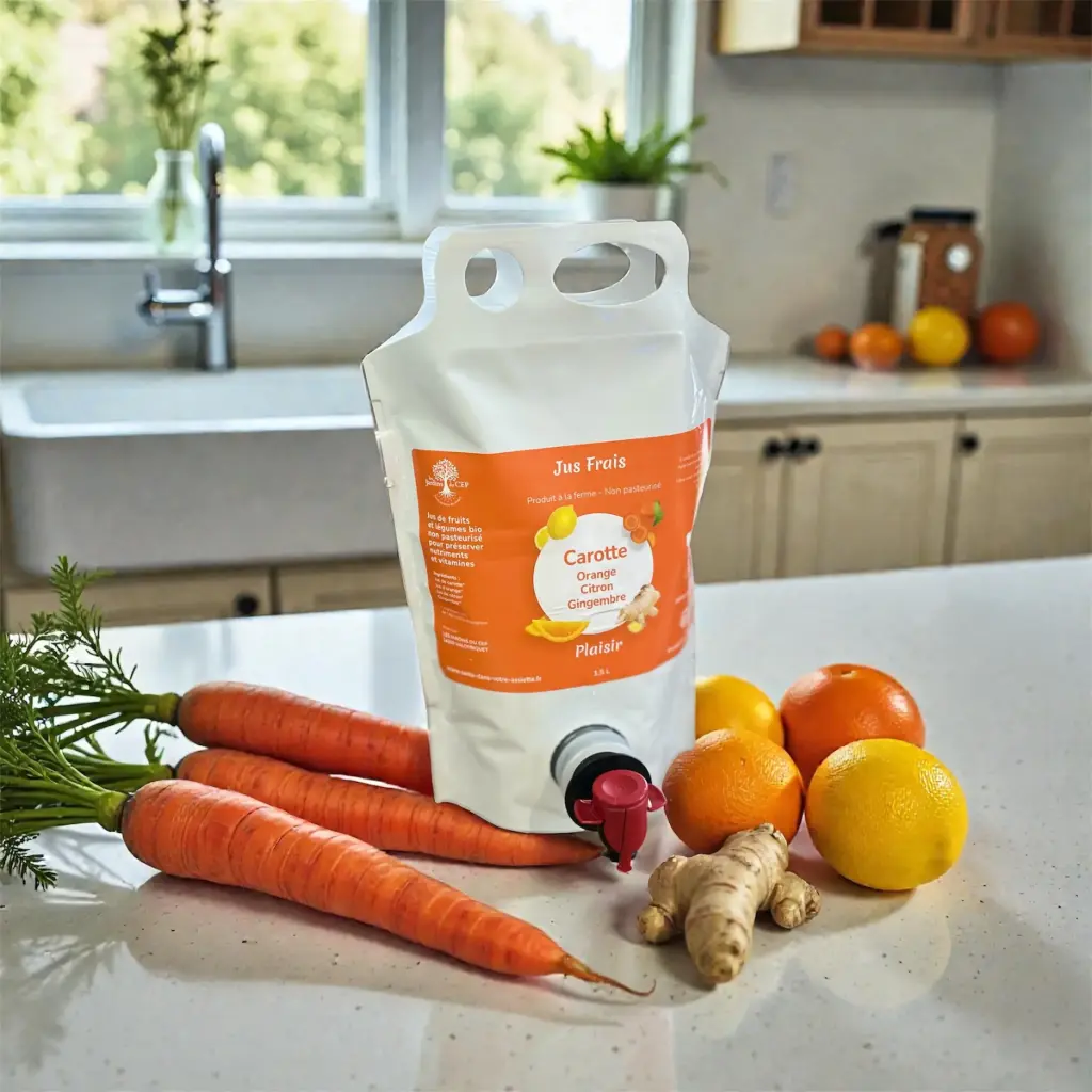 Jus Plaisir : carotte-orange BIB