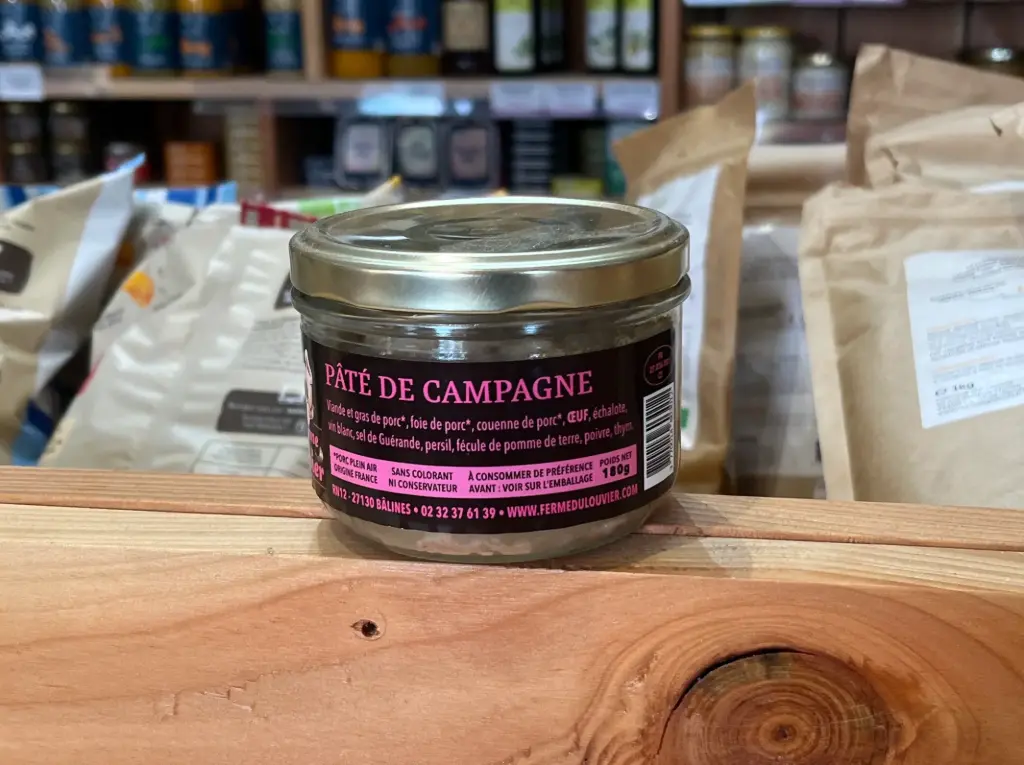 Pâté de campagne (Louvier) 180 gr