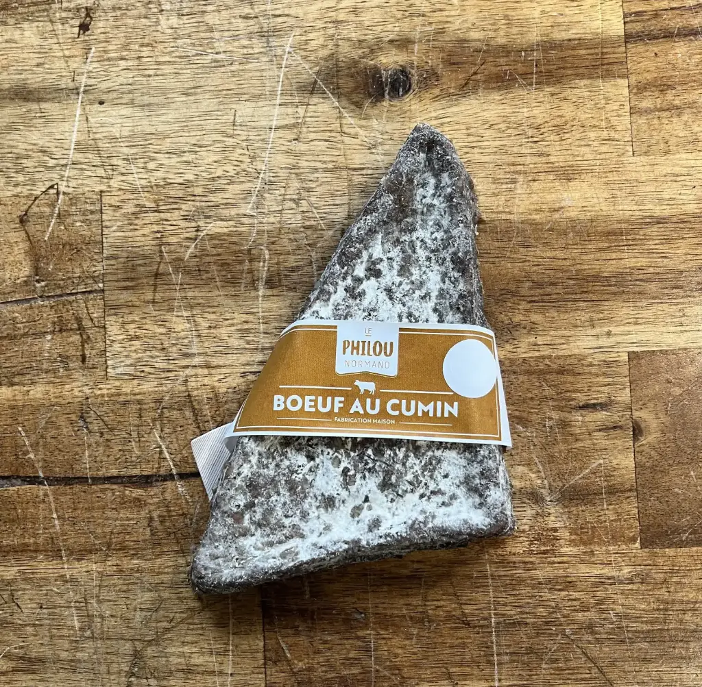 Saucisson sans peau - boeuf au cumin