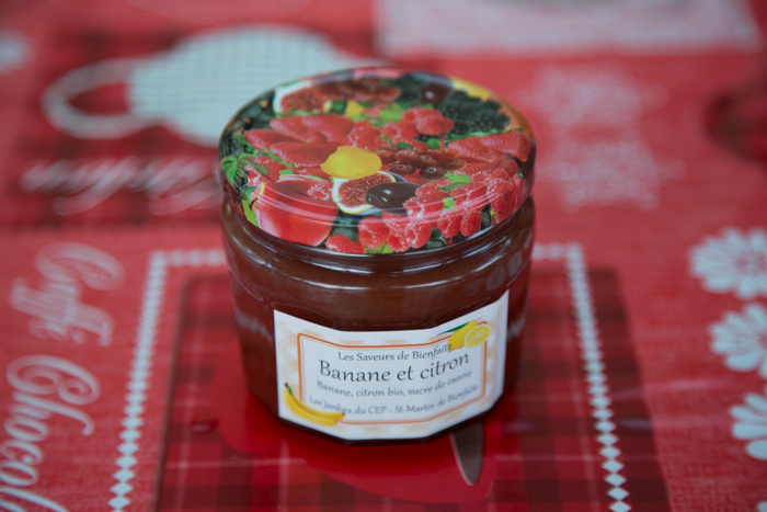 Confiture banane citron
