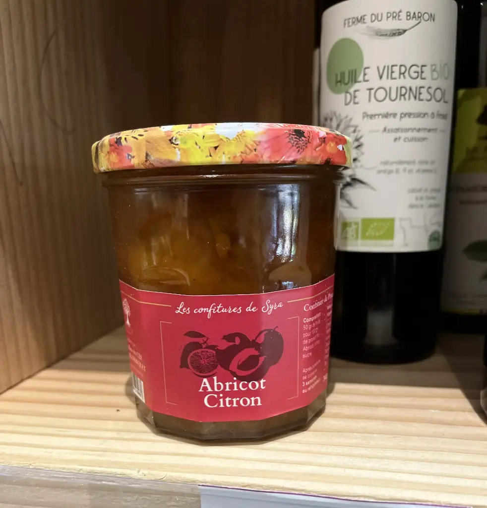 Confiture d'abricot
