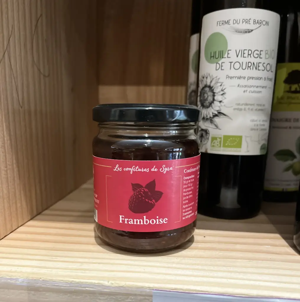 Confiture de framboise