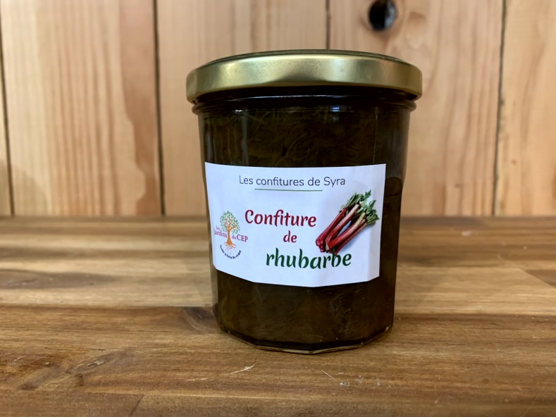 Confiture de rhubarbe