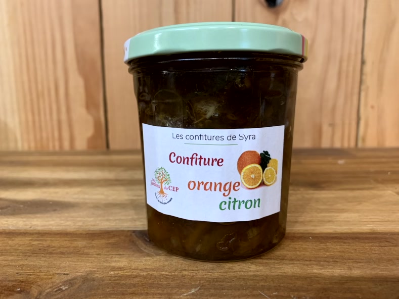 Confiture orange citron
