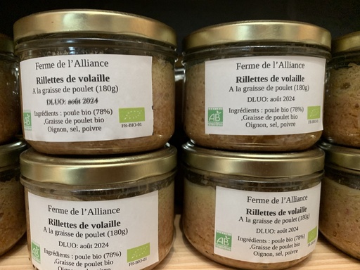 Rillettes de volailles