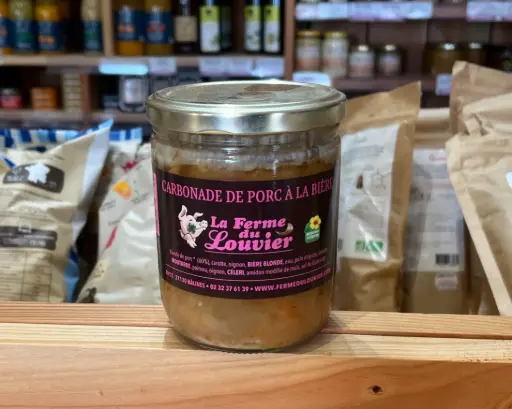 Carbonade porc à la bière (Louvier)