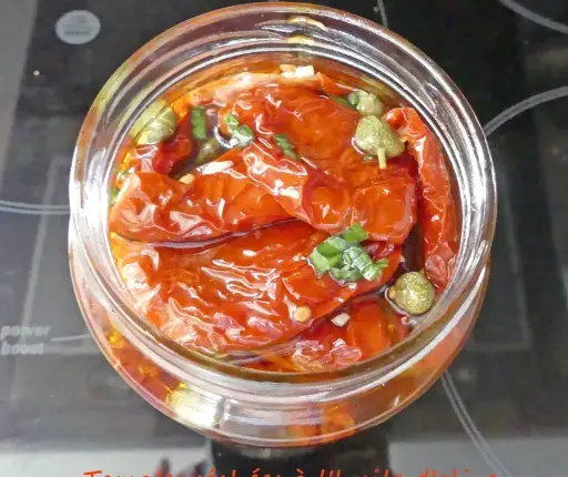 Tomates séchées à l'huile
